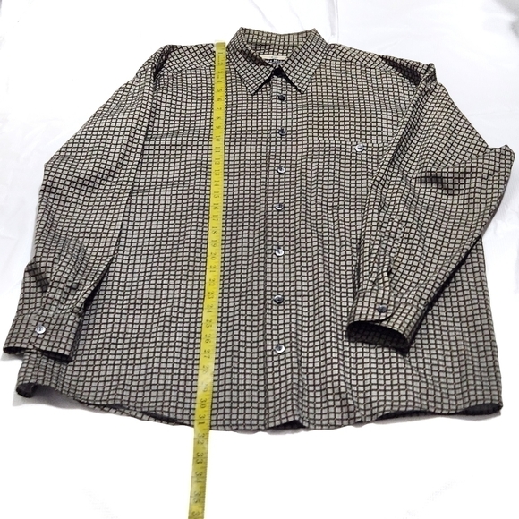 Vintage Casa Moda Checkered Regular Fit Dress Shirts - Picture 3 of 8
